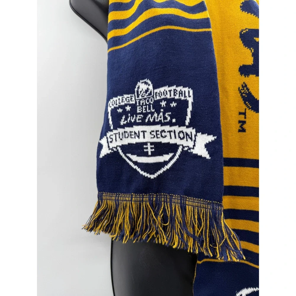 Notre‎ Dame Taco Bell Live Mas Student Section Scarf National Championship Game
